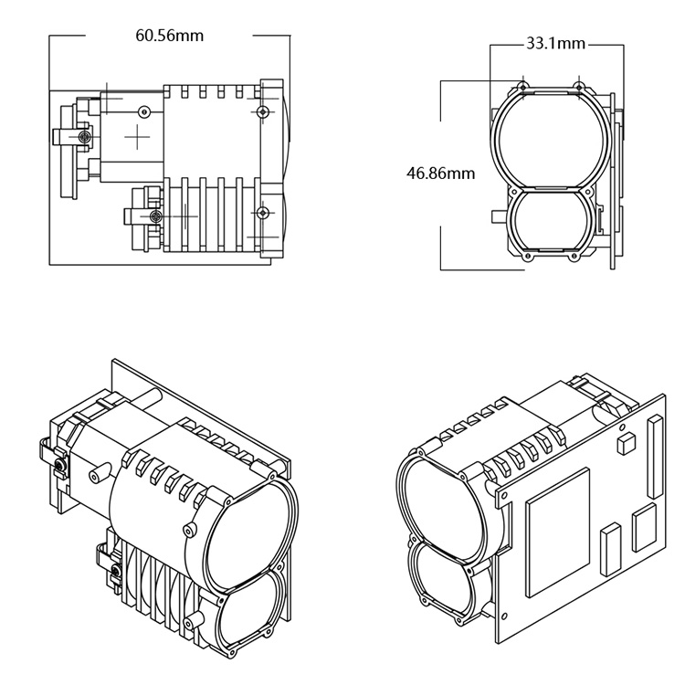 ماژول LRF 3 کیلومتری