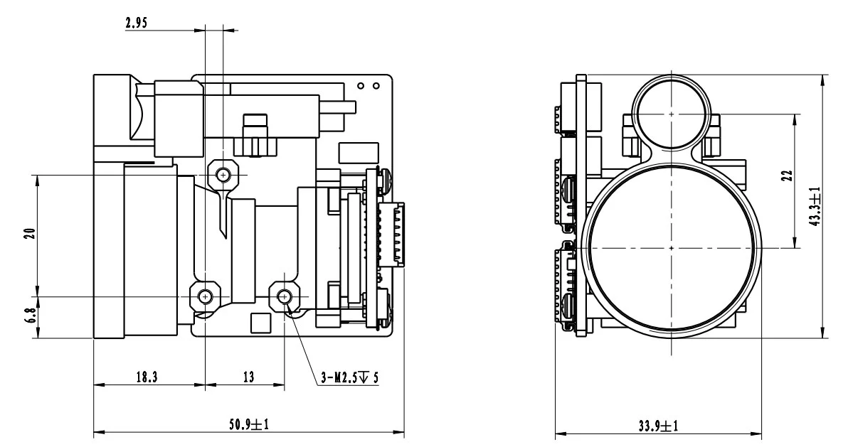 5km Eye Safe Laser Rangefinder Module Lrf 5km Eye Safe Laser Rangefinder Module Lrf